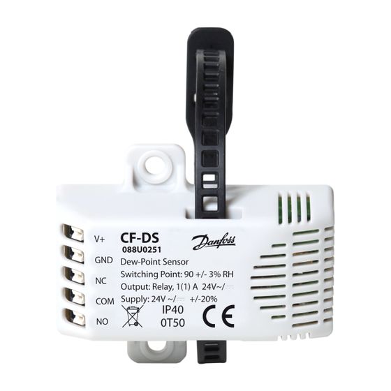 Danfoss Taupunktsensor CF-DS zur Abschaltung der Kühlung, 088U0251
