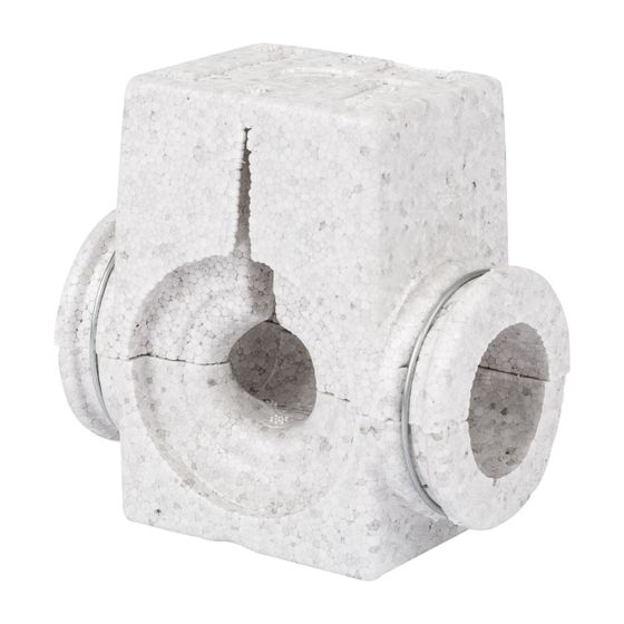 Danfoss EPS-Isolierschale für ASV-P/PV/I/M und USV-I/M, DN 20, bis 80 Grad C, Grau, 003L8166