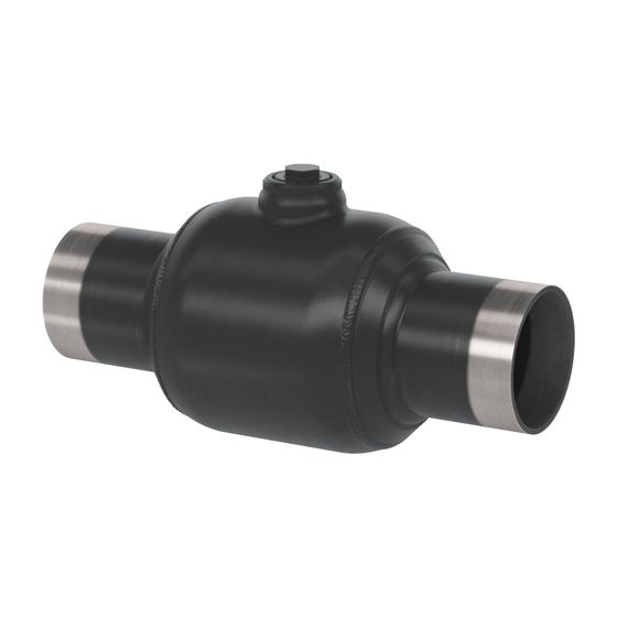 Danfoss Kugelhahn JIP-WW 225.16, DN 65, Kvs 820m3/h, PN 25, Anschweißende beidseitig, 065N0025