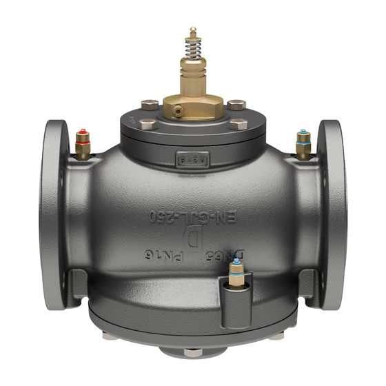 Danfoss Regelventil AB-QM NovoCon, DN 100, Flansch, Durchflussbereich 15.200-38.000l/h, Gusseisen GG 25, 003Z1775