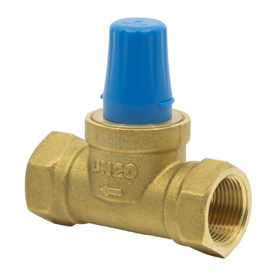 Danfoss Strangventil RA-HC, DN 15, ohne Messnippel, G 1/2