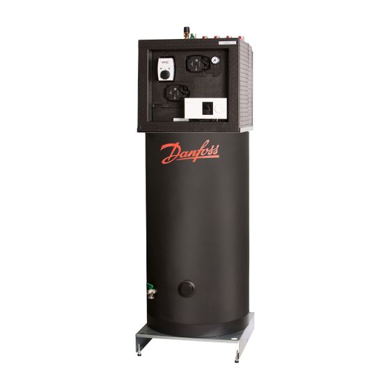 Danfoss Hausstation Termix BVX-FI RO SEK 2-1, mit ECL 310/A237, 105L Trinkwarmwasserspeicher
