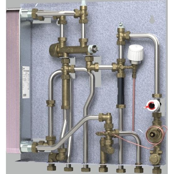 Danfoss Wohnungsstation AkvaVita FSS E HT-Heizung, 58kW, 145B2061