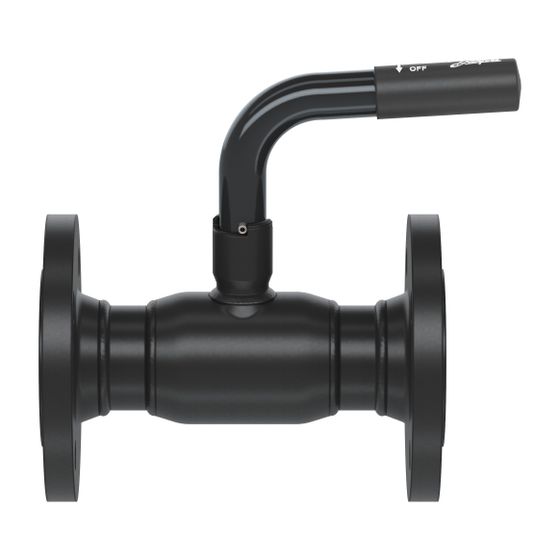 Danfoss Kugelhahn JIP-FF 140.10, DN 25, Kvs 34m3/h, PN 40, mit Flansch beidseitig, 065N0310