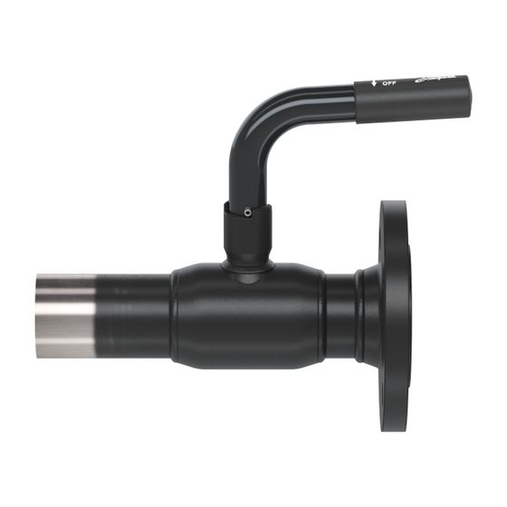 Danfoss Kugelhahn JIP-FW 140.14, DN 32, Kvs 52m3/h, PN 40, Anschweißende und Flansch, 065N0715