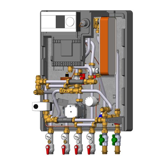 Danfoss Hausstation Akva Lux II Se Typ 3, Heizleistung 20kW, TWW-Leistung 21kW, A230