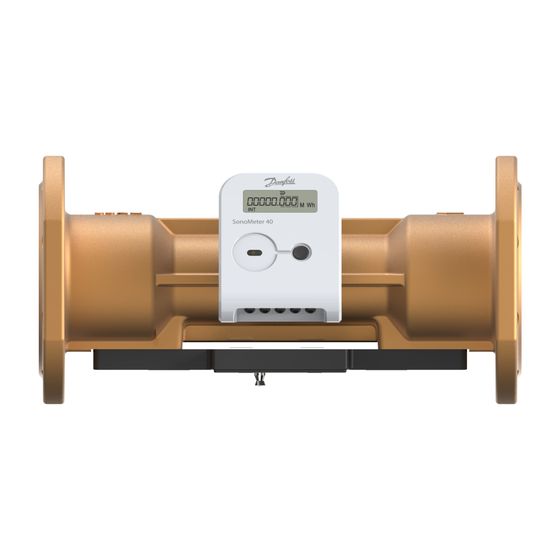 Danfoss Wärme-/Kältezähler SonoMeter 40 QP40 DN 80 R PN 25 24V Modbus Pu IP65 MWh