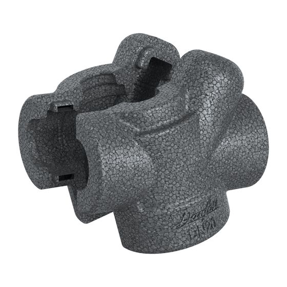 Danfoss EPP-Isolierschale Grau, AB-QM 4.0, DN 25, 120 Grad C, EPP, 003Z7812