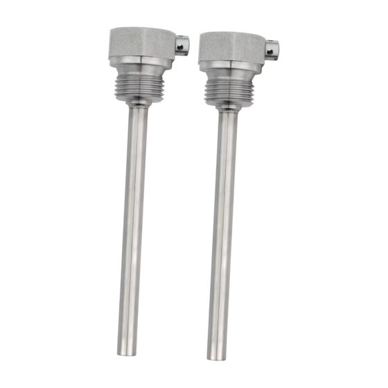 Danfoss Tauchhülse, L 210mm, 5,2mm, Edelstahl, 087G6060