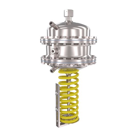 Danfoss Antrieb AFPQ24, Sollwert 0,2/0,2-1,0 bar, DN 65, Membranfläche 160cm2, für Volumenstrom und Differenzdruckregler