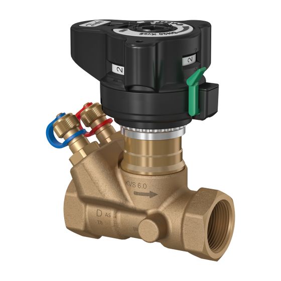 Danfoss Strangregulier- und Messventil Leno MSV-D, DN 40, Rp 1 1/2
