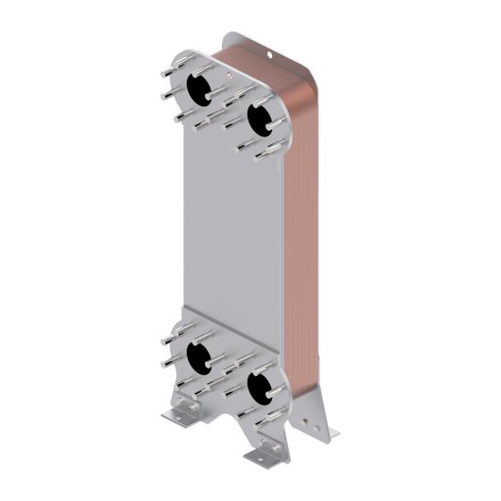 Danfoss Plattenwärmeübertrager SL333TK, 120 Platten, 25 bar, kupfergelötet, 079U8227