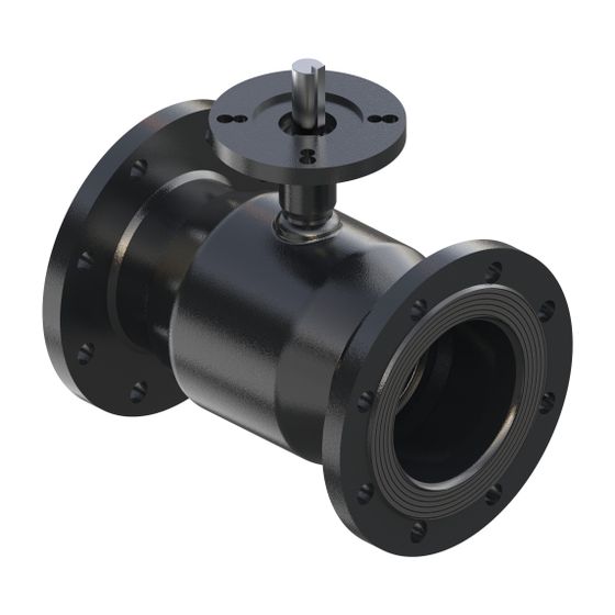 Danfoss Kugelhahn JIP-FF 116.10 A, DN 100, Kvs 640m3/h, PN 16, mit Flansch beidseitig, 065N3644