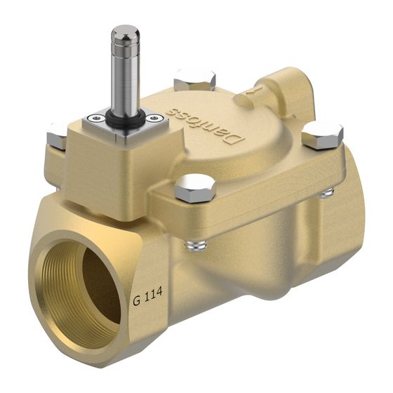Danfoss Magnetventil EV220S, G 1 1/4
