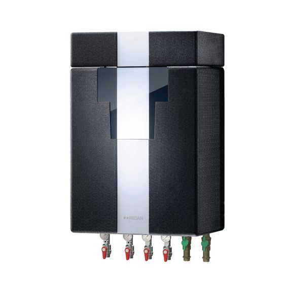 Danfoss Hausstation Akva Lux II VXe H1W2, Heizleistung 20kW, TWW-Leistung 55kW, mit PWH-STW