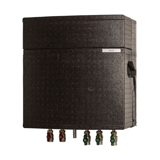Danfoss Durchlauferhitzer Termix FLS Mini ECL 310, TWW-Leistung, 77kW, kupfergelötet