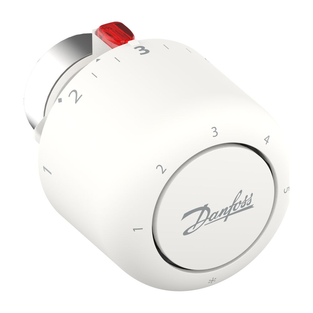 Danfoss Aero RA/VL Thermostatkopf gasgefüllt, weiß, mit eingebautem Fühler... DANFOSS-015G4550 5702424625962 (Abb. 2)