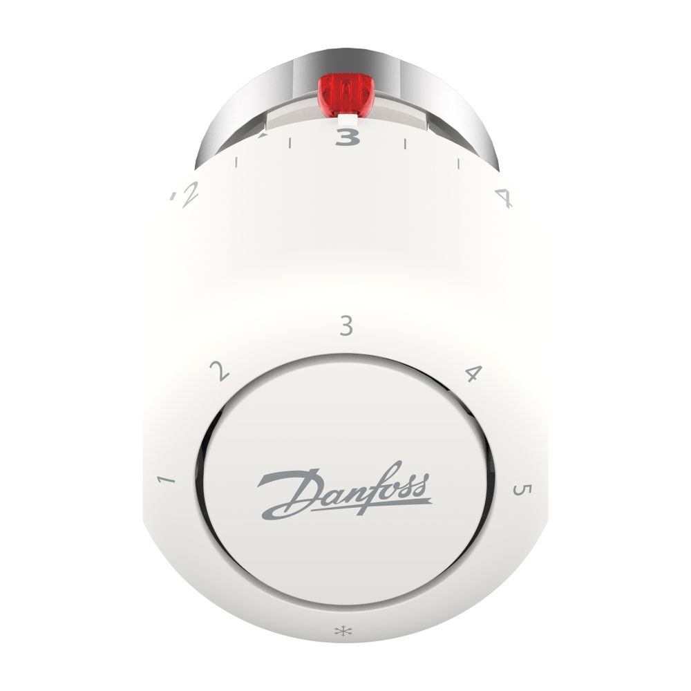 Danfoss Aero RA/V Thermostatkopf gasgefüllt, weiß, mit eingebautem Fühler... DANFOSS-015G4560 5702424625986 (Abb. 3)