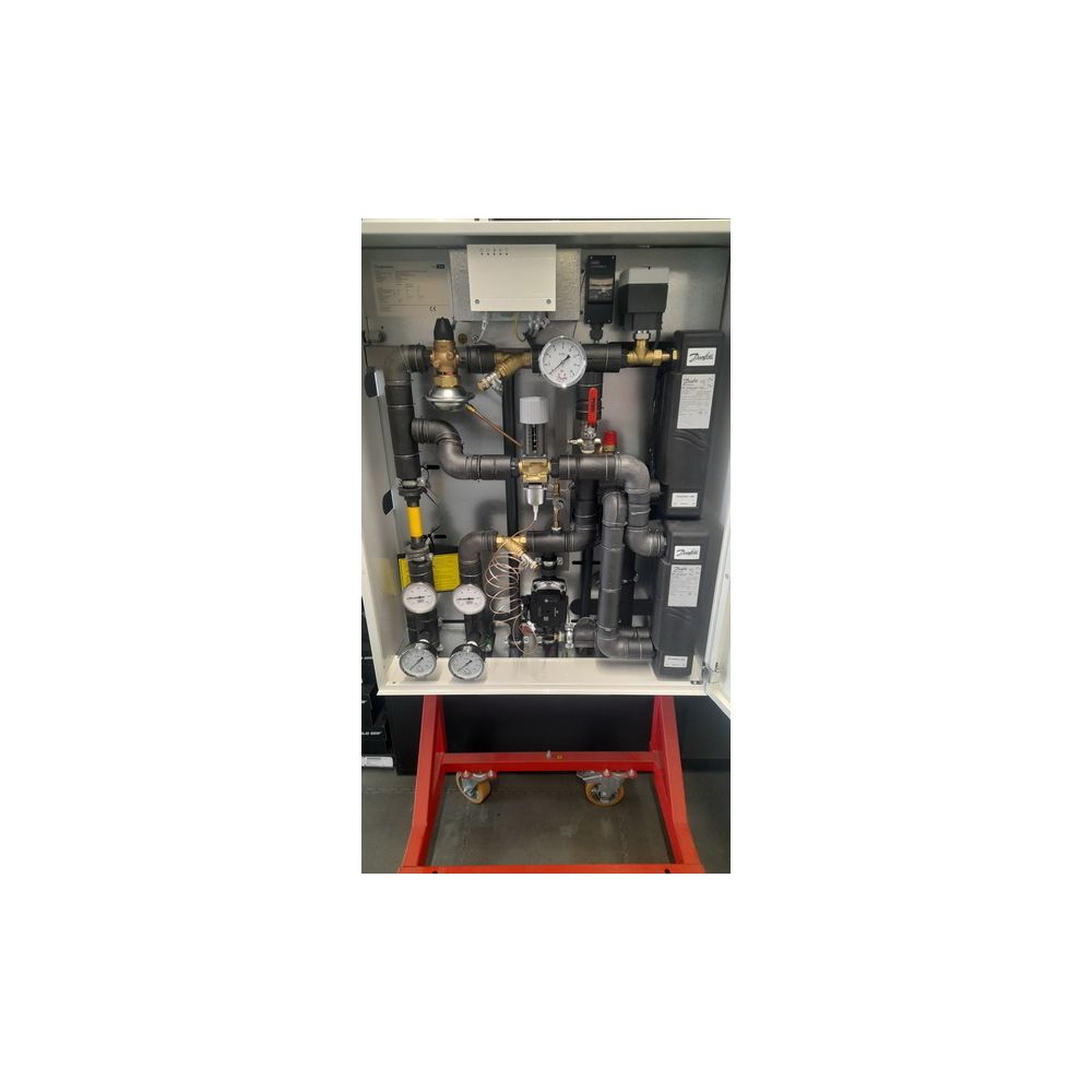 Danfoss Fernwärmekompaktstation DSP2 Mini, für FLBG, 10kW FBH, TWE, Wandhängend, TV 9... DANFOSS-161L0695 5715162708903 (Abb. 4)