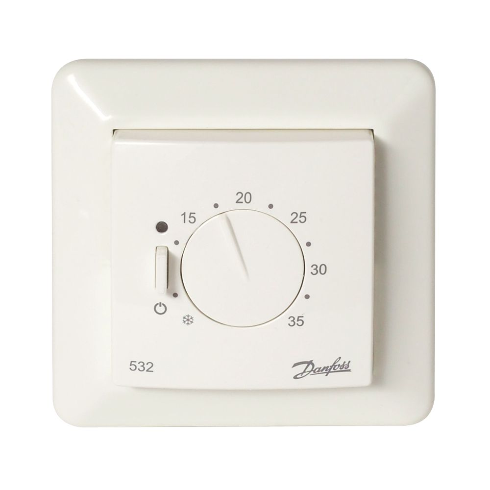 Danfoss elektronisches Thermostat ECtemp 532 230V, 5-35 Grad C mit Raum-/Leitungsfühl... DANFOSS-088L0035 5703466129005 (Abb. 1)