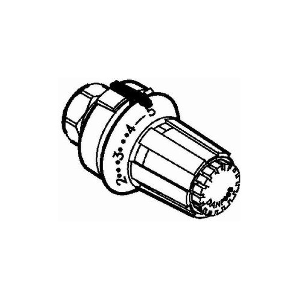 Danfoss Fühlerelement RAW-K 5130 eingebauter Fühler, Nullabsperrung M 30x1,5... DANFOSS-013G5130 5702420027524 (Abb. 2)