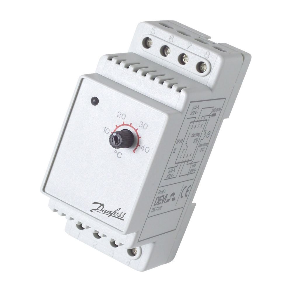 Danfoss Thermostat ECtemp 330 elektronisch, 230V, 5-45 Grad C, für Rohrbegleitheizung... DANFOSS-088L0445 5703466130353 (Abb. 4)
