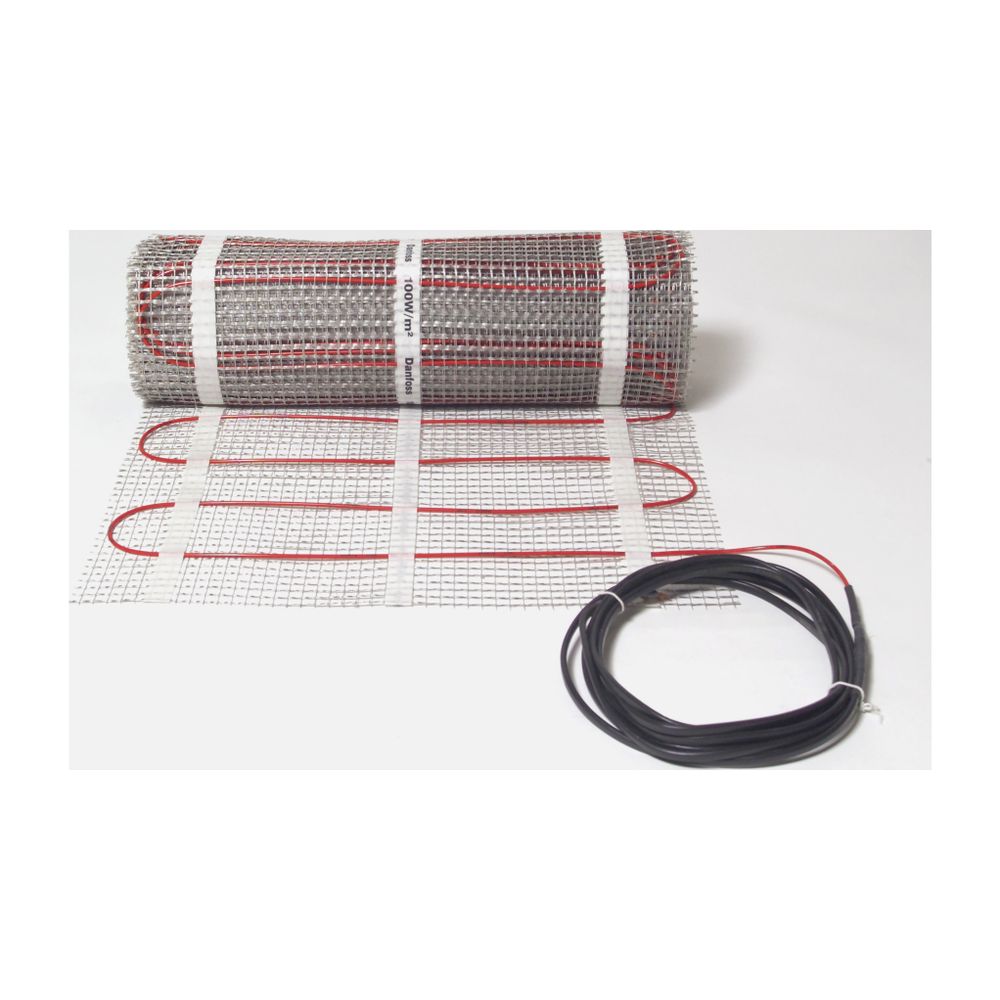 Danfoss Ergänzungsmatte ECmat 0.5, EFTM, Fläche 0,5m2, Leistung 75W, 088L0200... DANFOSS-088L0200 5703466117729 (Abb. 6)