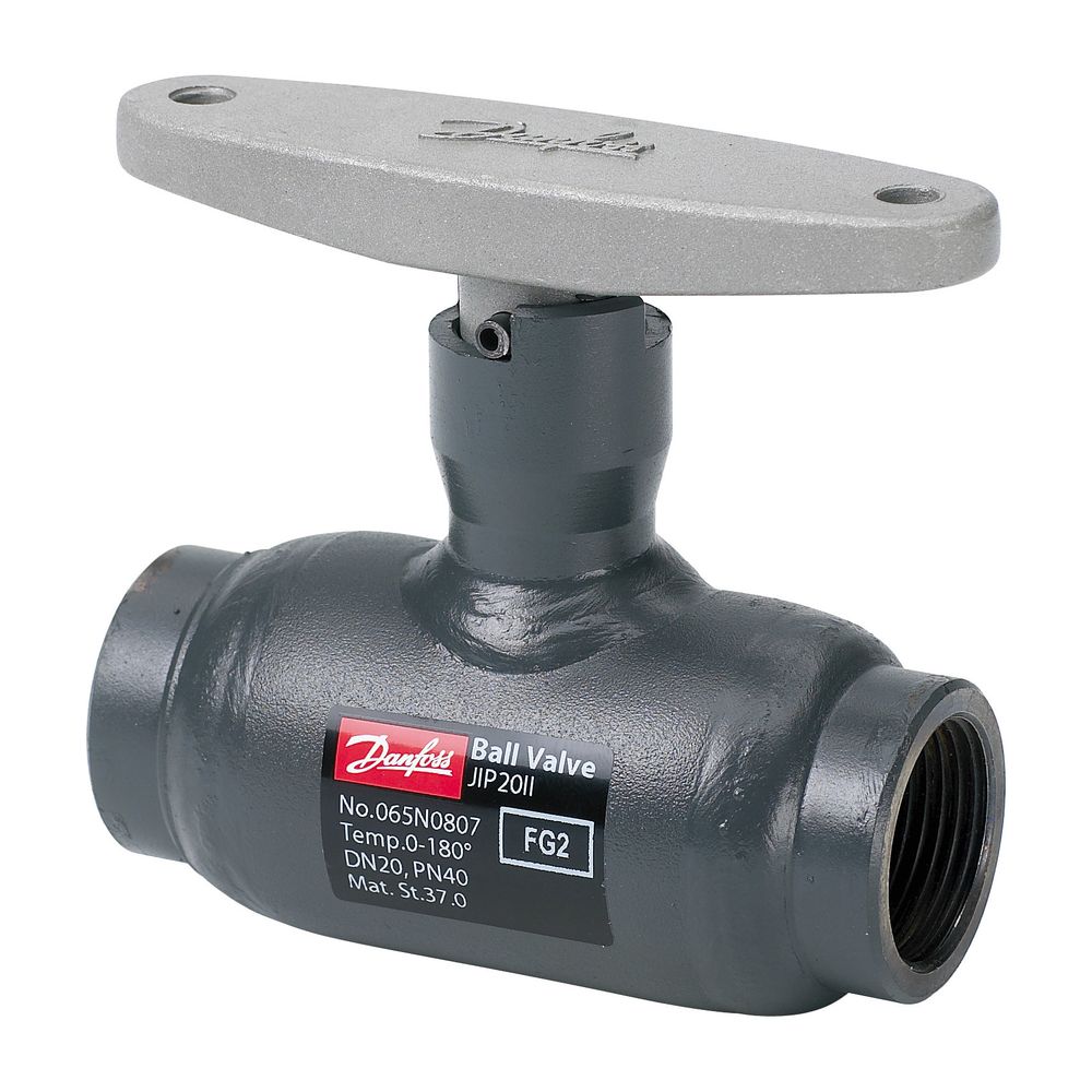 Danfoss Kugelhahn JIP-II 140.11, DN 15, Kvs 11m3/h, PN 40, Anschlüsse Innengewinde, 0... DANFOSS-065N0802 5702421653791 (Abb. 5)