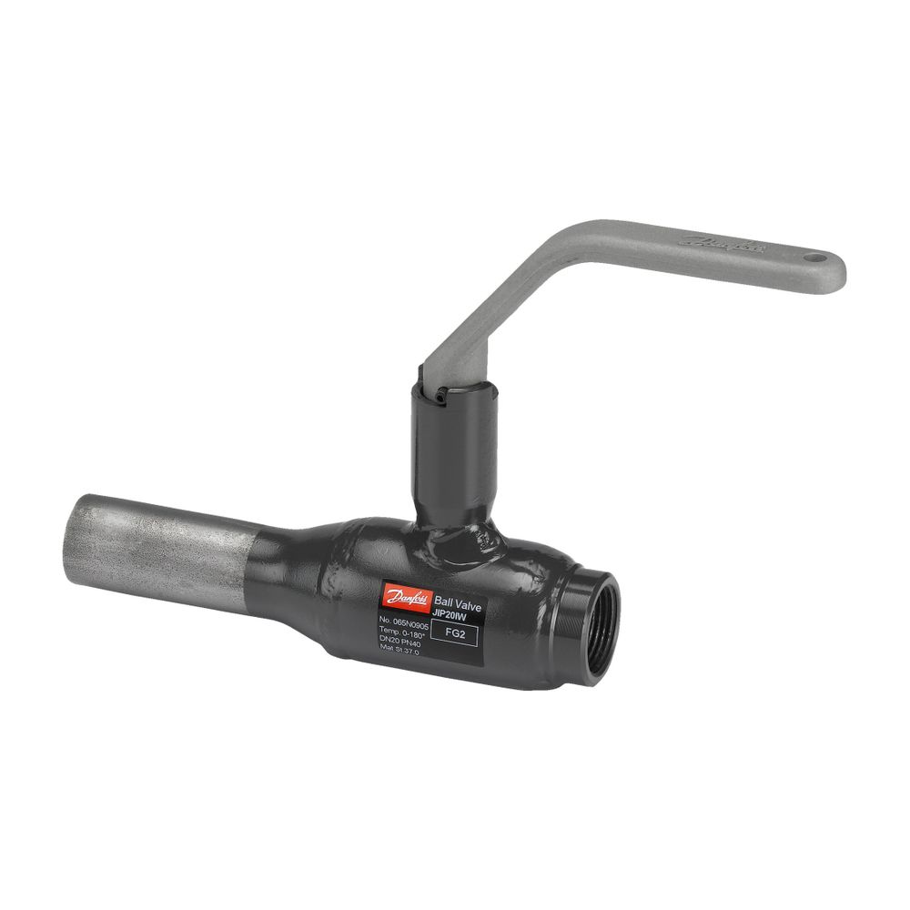 Danfoss Kugelhahn JIP-IW 140.13, DN 20, Kvs 15m3/h, PN 40, Anschweißende und Innengew... DANFOSS-065N0905 5702421651216 (Abb. 6)