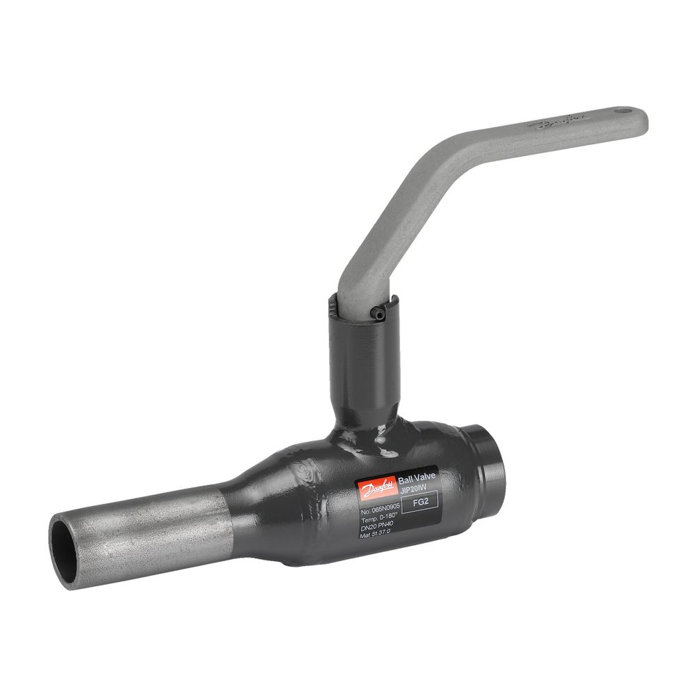 Danfoss Kugelhahn JIP-IW 140.13, DN 20, Kvs 15m3/h, PN 40, Anschweißende und Innengew... DANFOSS-065N0905 5702421651216 (Abb. 7)