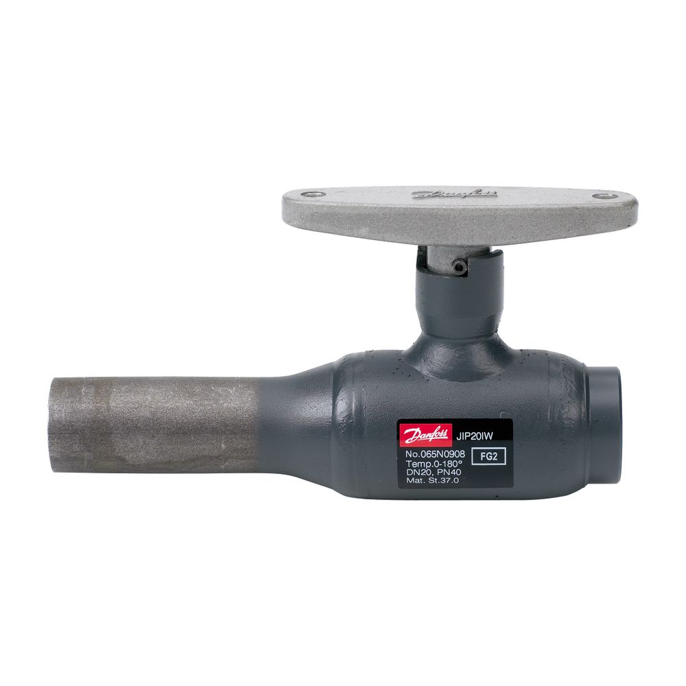 Danfoss Kugelhahn JIP-IW 140.13, DN 20, Kvs 15m3/h, PN 40, Anschweißende und Innengew... DANFOSS-065N0908 5702421654897 (Abb. 6)