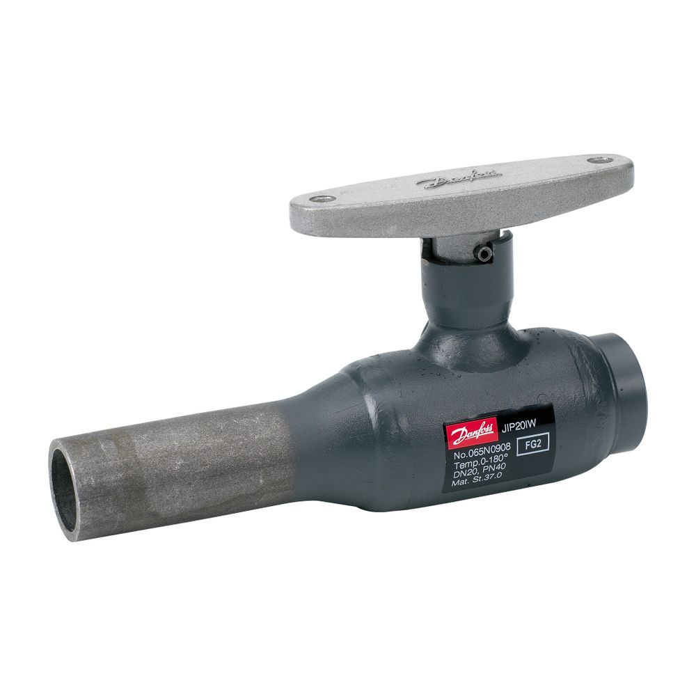 Danfoss Kugelhahn JIP-IW 140.13, DN 20, Kvs 15m3/h, PN 40, Anschweißende und Innengew... DANFOSS-065N0908 5702421654897 (Abb. 8)