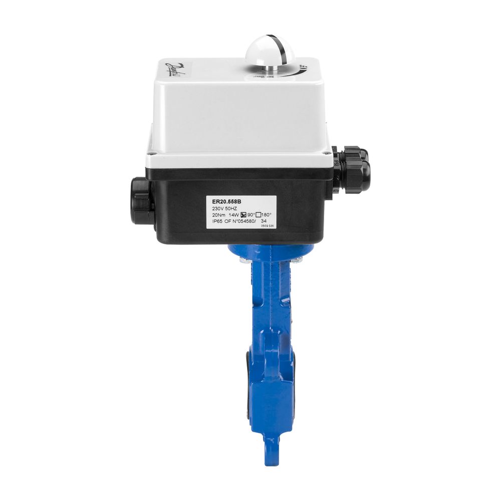 Danfoss motorische Absperrklappe VFY-WA, DN 50, 230V, Kvs 79m3/h, Klappenscheibe, mit... DANFOSS-065B8440 5702428553612 (Abb. 6)