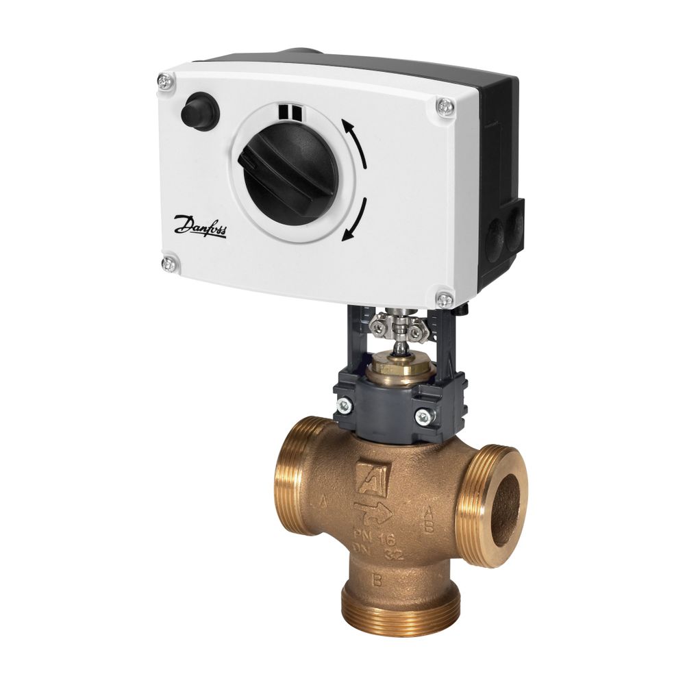 Danfoss elektrischer Stellantrieb AMV 35, 3 Punkt Schritt, 24V, 11s/mm... DANFOSS-082G3023 5702421513101 (Abb. 12)