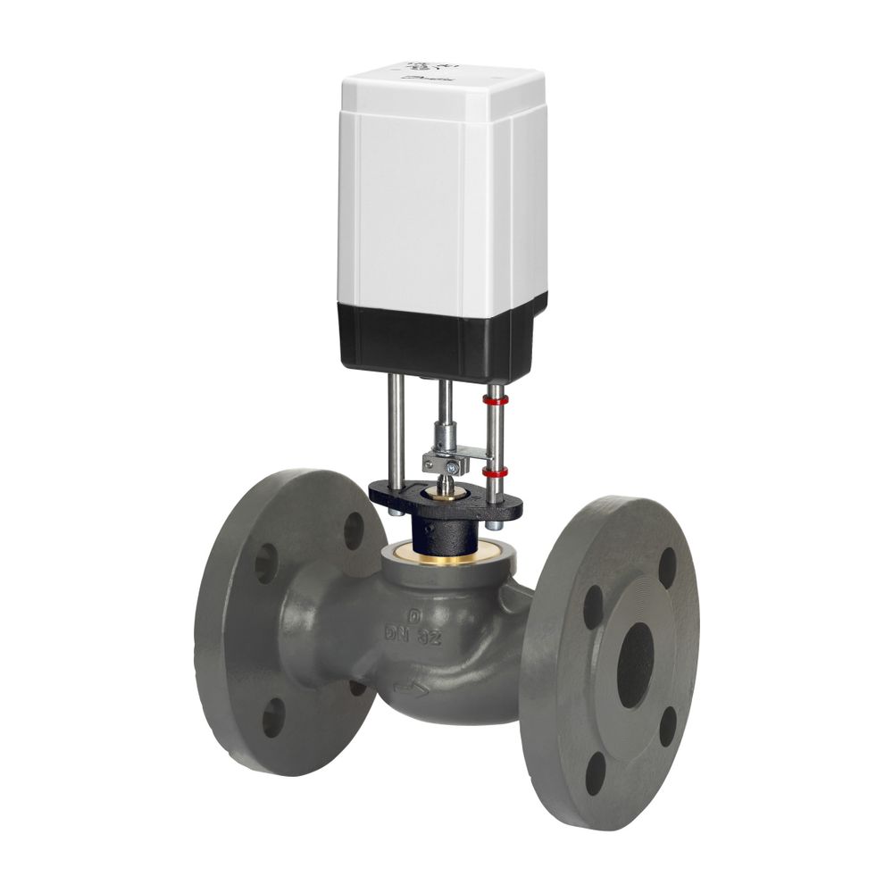 Danfoss Durchgangsventil VF 2, DN 32, Kvs 16m3/h, PN 16, mit Flansch, 065Z0278... DANFOSS-065Z0278 5710104007625 (Abb. 6)