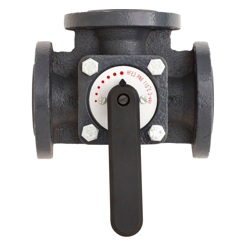 Danfoss Mischventil HFE3 20, DN 20, PN 6, Kvs 12m3/h, Flansch, Gusseisen GG 25... DANFOSS-065Z0428 5710104033457 (Abb. 2)