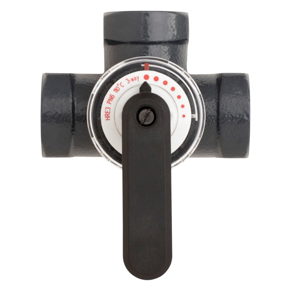 Danfoss Mischventil HRE3 25, DN 25, PN 6, Kvs 10m3/h, 1" IG, Stahlguss... DANFOSS-065Z0419 5710104033365 (Abb. 3)