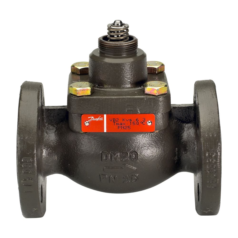 Danfoss Durchgangsventil VB2, DN 20, Kvs 6,3m3/h, PN 25, mit Flansch, Sphäroguss GGG-... DANFOSS-065B2057 5702421508466 (Abb. 4)