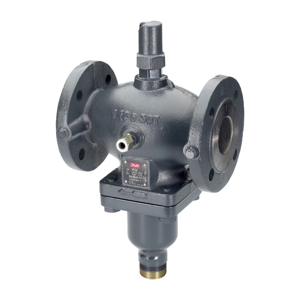 Danfoss Durchgangsventil VFQ2, DN 125, Kvs 160m3/h, PN 16, mit Flansch, Grauguss GG-2... DANFOSS-065B2663 5702421809273 (Abb. 2)