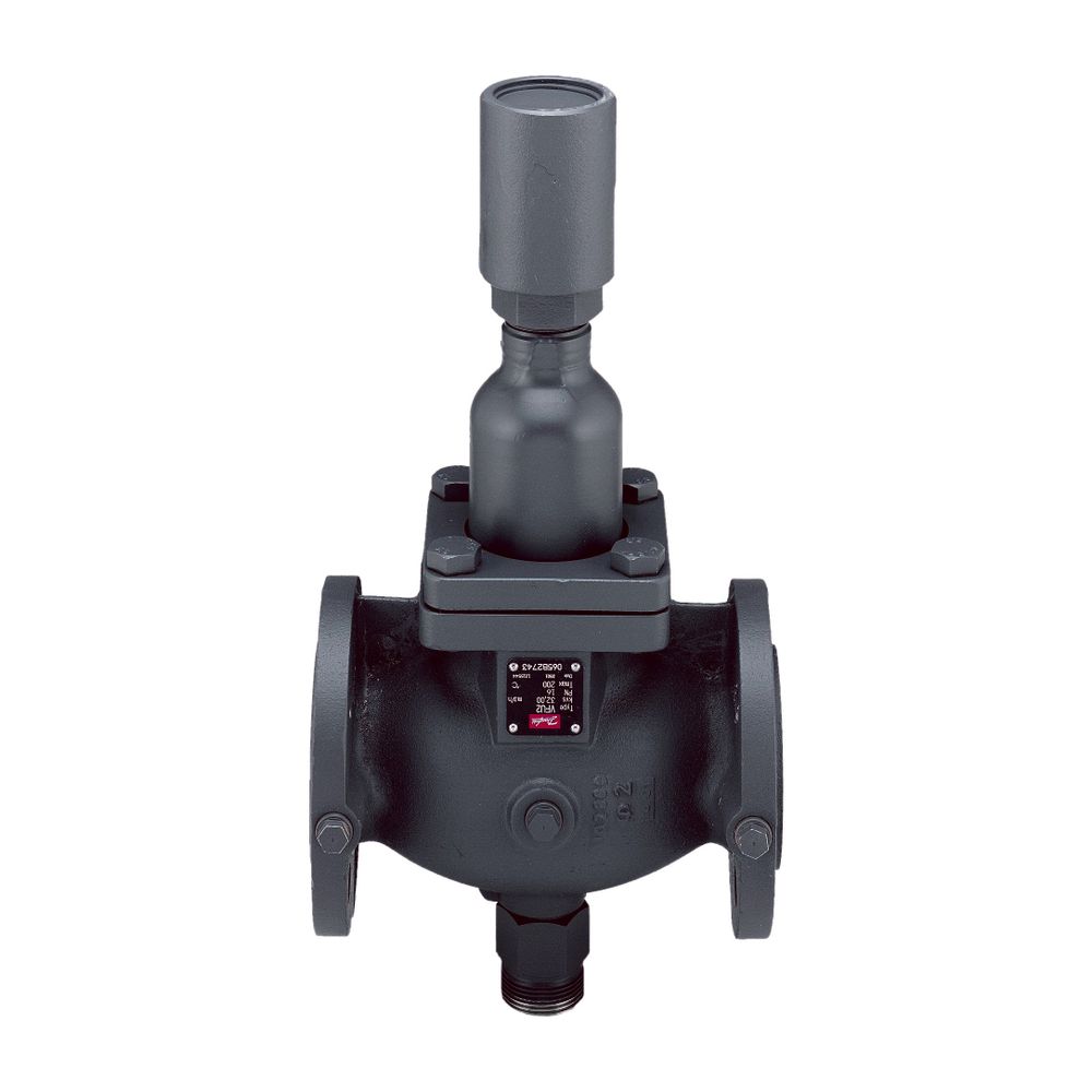 Danfoss Durchgangsventil VFU2, DN 50, Kvs 32,0m3/h, PN 16, mit Flansch, Grauguss GG-2... DANFOSS-065B2743 5702421810071 (Abb. 4)