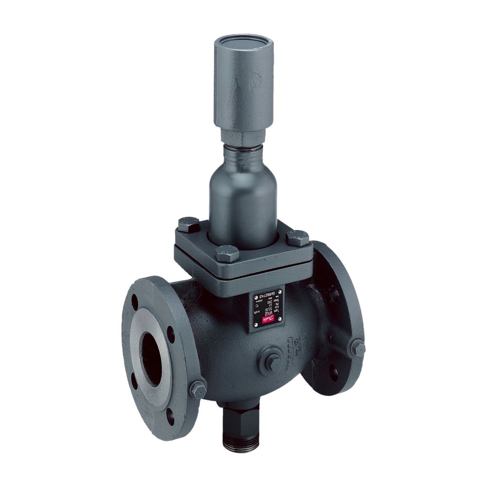 Danfoss Durchgangsventil VFU2, DN 50, Kvs 32,0m3/h, PN 16, mit Flansch, Grauguss GG-2... DANFOSS-065B2743 5702421810071 (Abb. 3)