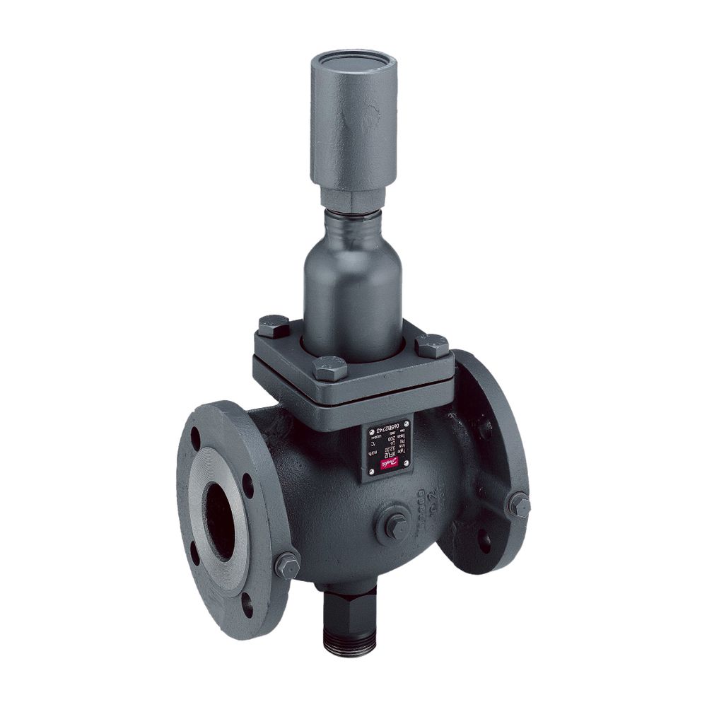 Danfoss Durchgangsventil VFU2, DN 50, Kvs 32,0m3/h, PN 16, mit Flansch, Grauguss GG-2... DANFOSS-065B2743 5702421810071 (Abb. 6)