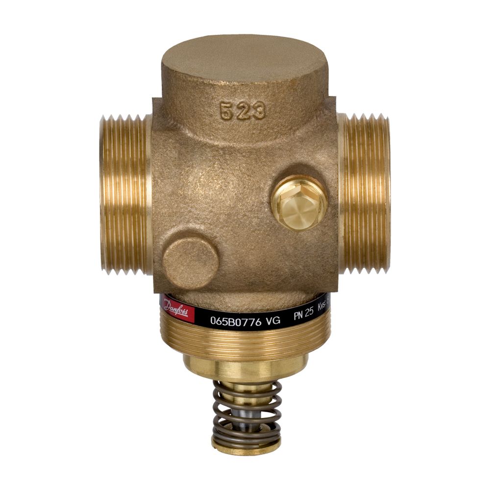 Danfoss Durchgangsventil VG, DN 25, Kvs 8,0m3/h, PN 25, Außengewinde, Rotguss RG-5, 0... DANFOSS-065B0776 5702421543580 (Abb. 4)