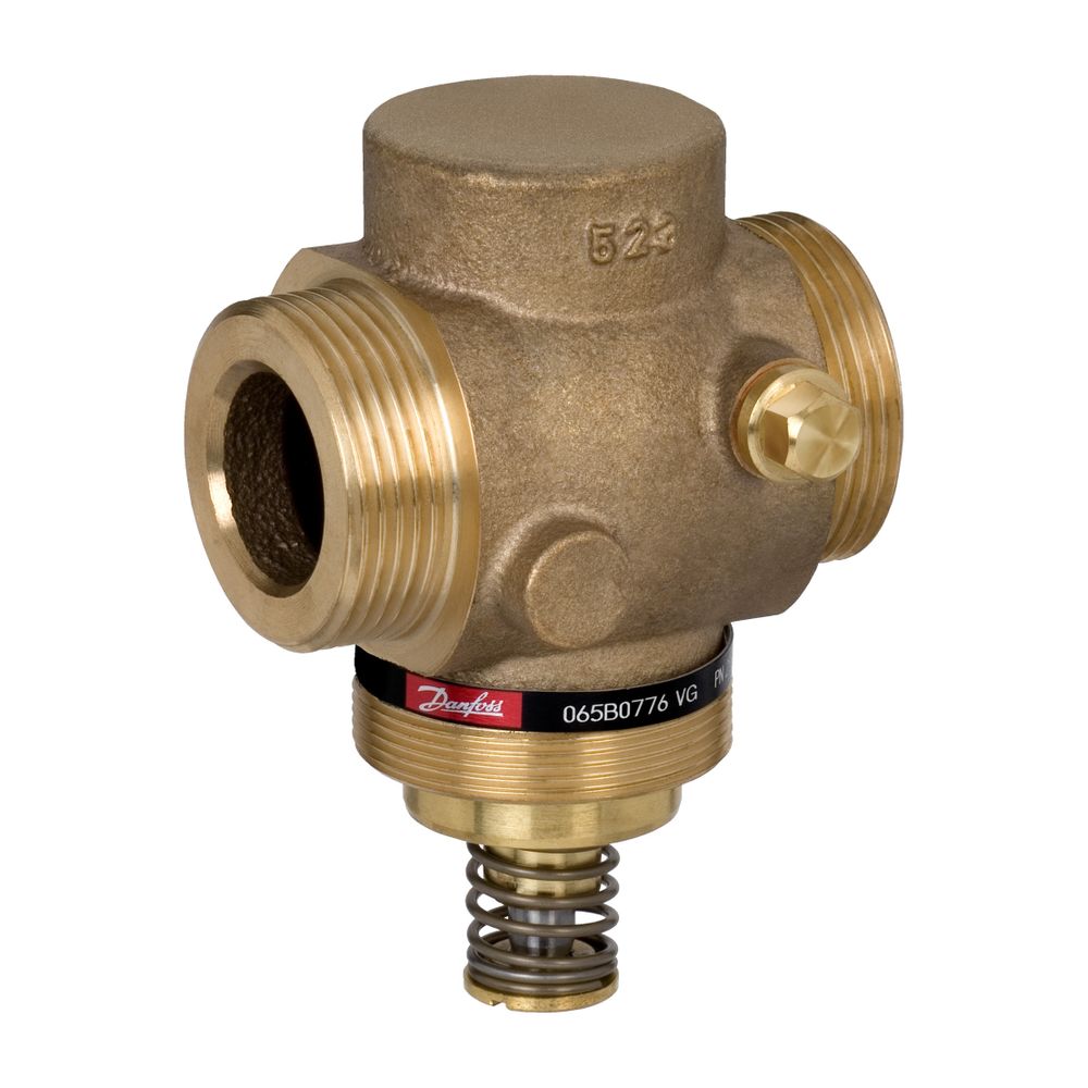 Danfoss Durchgangsventil VG, DN 25, Kvs 8,0m3/h, PN 25, Außengewinde, Rotguss RG-5, 0... DANFOSS-065B0776 5702421543580 (Abb. 6)