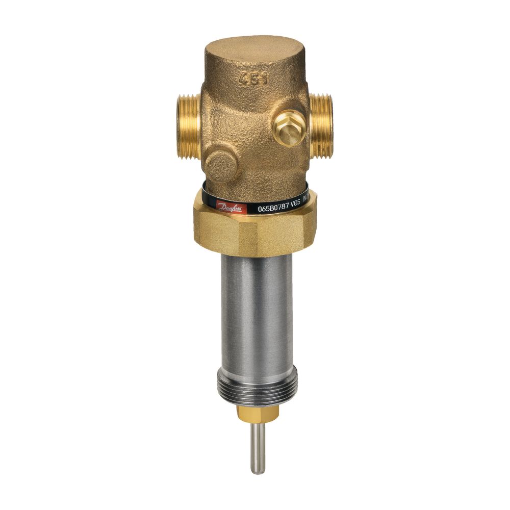 Danfoss Durchgangsventil VGS, DN 15, Kvs 1,6m3/h, PN 25, Außengewinde, Rotguss RG-5, ... DANFOSS-065B0787 5702421543696 (Abb. 4)