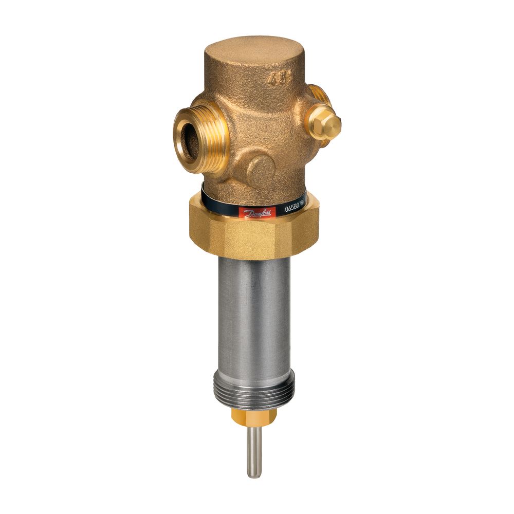 Danfoss Durchgangsventil VGS, DN 15, Kvs 1,6m3/h, PN 25, Außengewinde, Rotguss RG-5, ... DANFOSS-065B0787 5702421543696 (Abb. 3)
