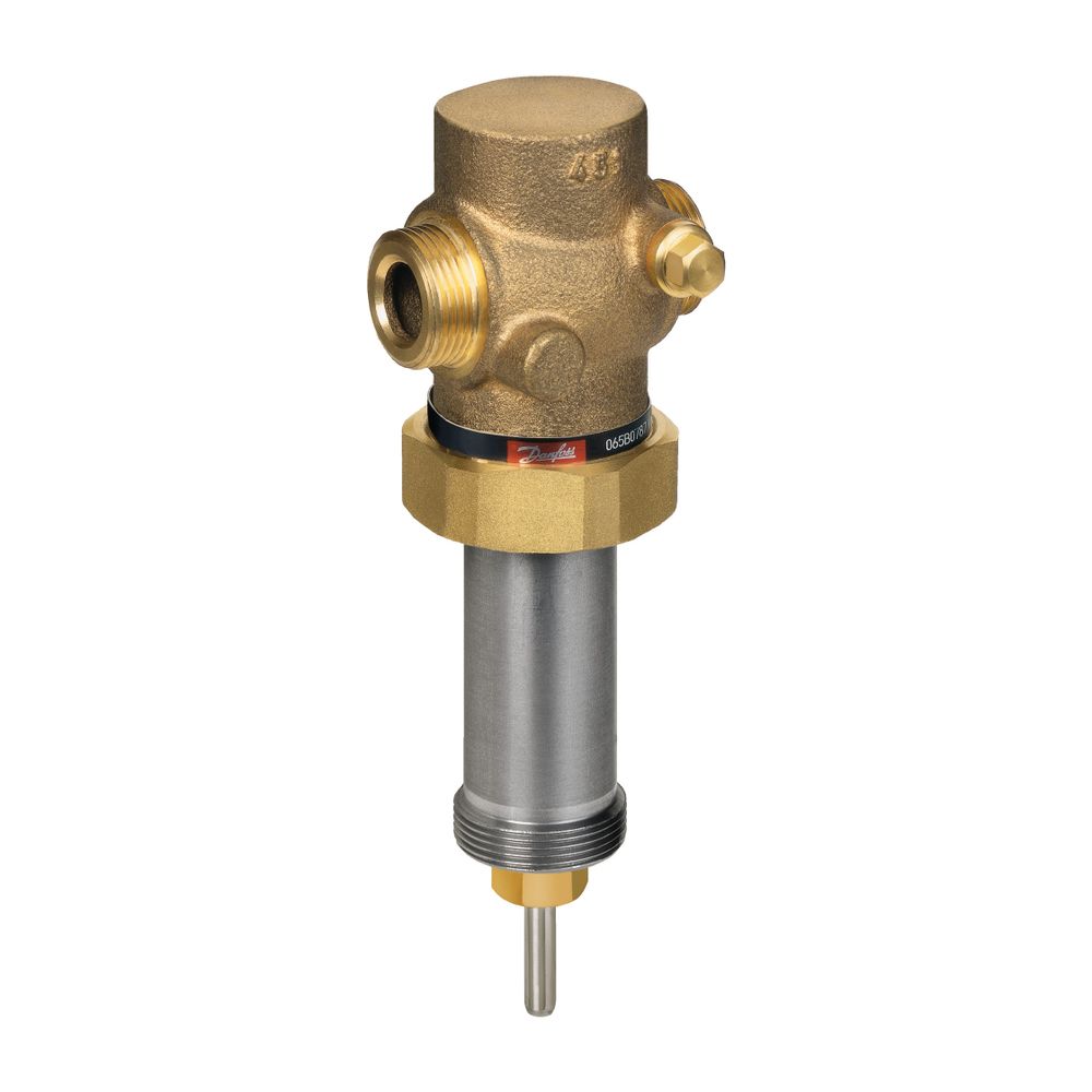 Danfoss Durchgangsventil VGS, DN 15, Kvs 1,6m3/h, PN 25, Außengewinde, Rotguss RG-5, ... DANFOSS-065B0787 5702421543696 (Abb. 6)