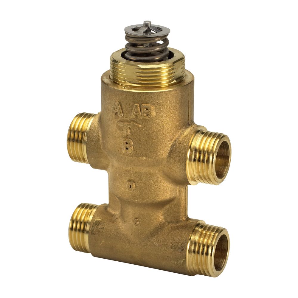 Danfoss 4-Wege-Ventil VZ 4, DN 15, Kvs 2,5m3/h, 065Z5515... DANFOSS-065Z5515 5702421526699 (Abb. 2)