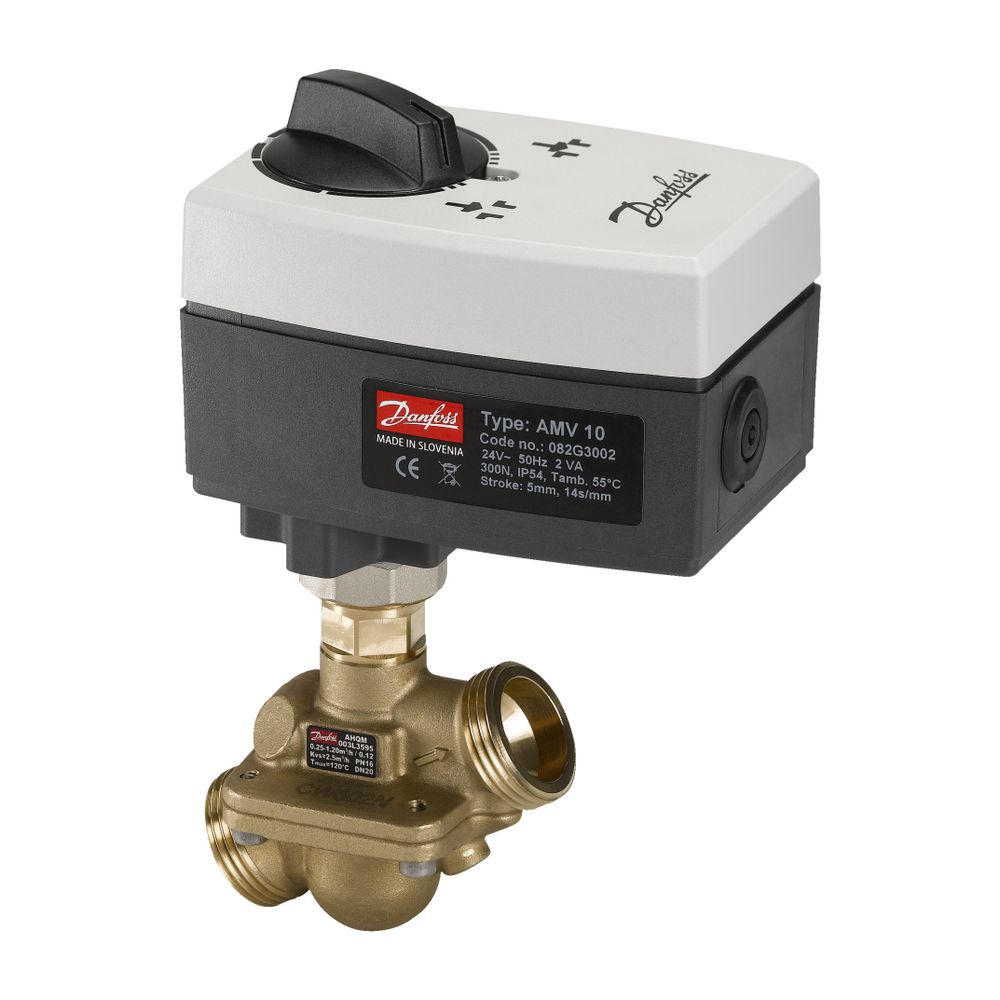 Danfoss Volumenstromregler AHQM, DN 20, Kvs 2,5m3/h, PN 16, G 1" A, 003L3595... DANFOSS-003L3595 5702421560693 (Abb. 7)