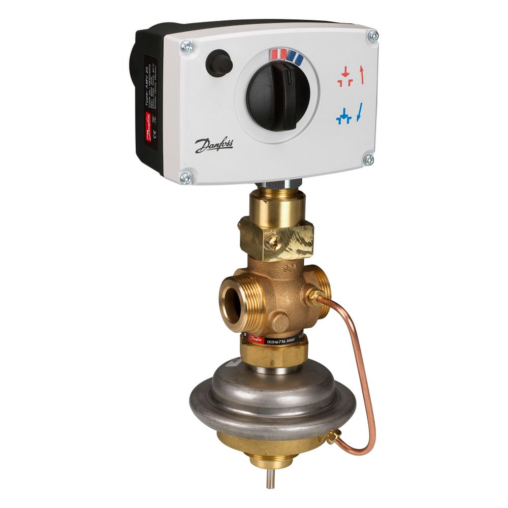 Danfoss elektrischer Stellantrieb AMV 20, 24V 3 Punkt Schritt, 15s/mm 450N, IP54... DANFOSS-082G3008 5702421510568 (Abb. 6)